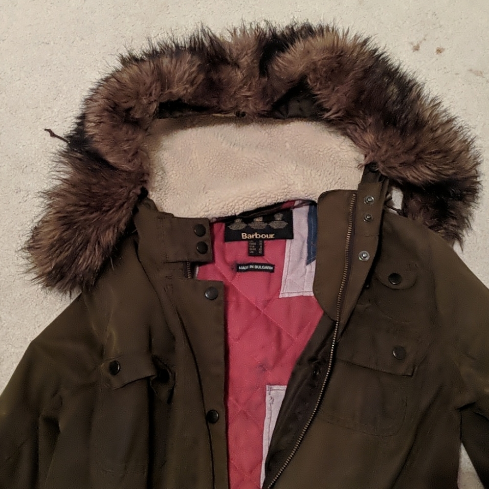 Barbour sz 8 jacket